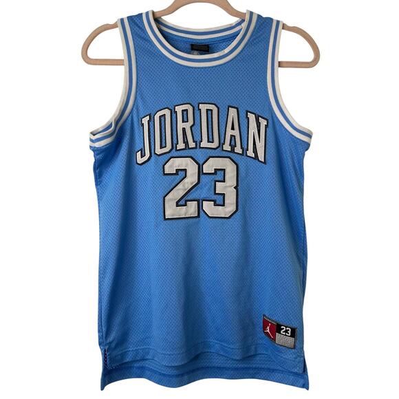 YLg Y2K VTG Michael Jordan #23 UNC Tar Heels Jersey Tank Retro Sports Basketball - Picture 1 of 7